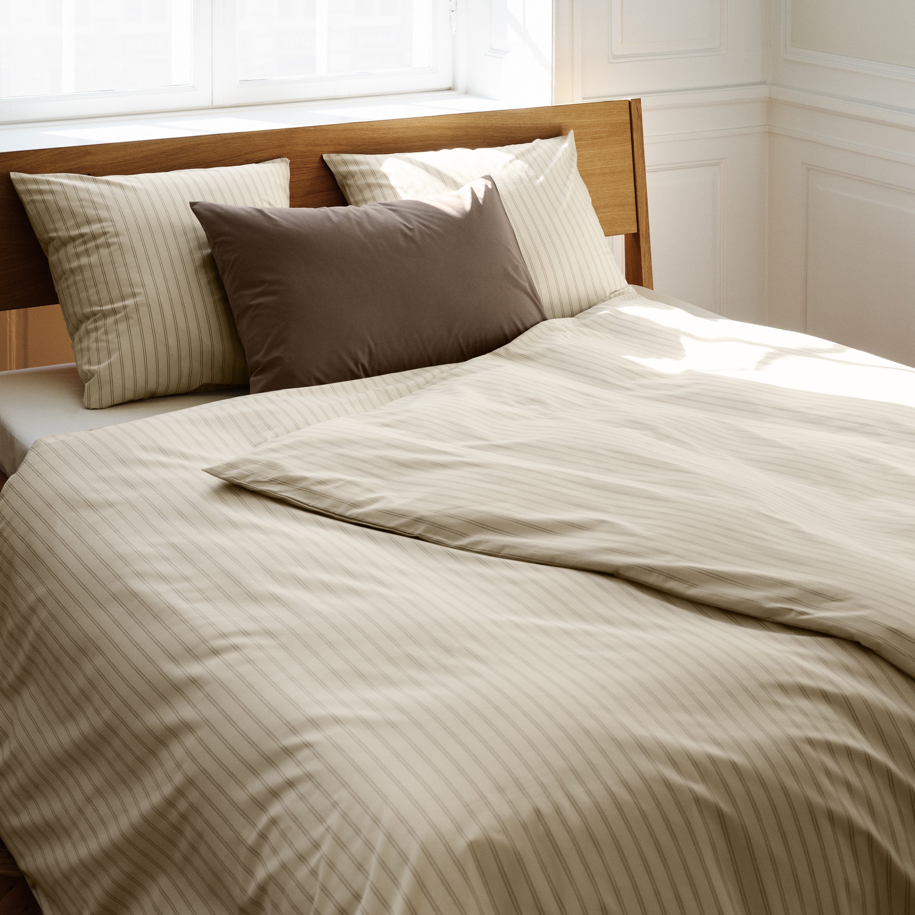 SUPIMA PERCALE PINSTRIPE