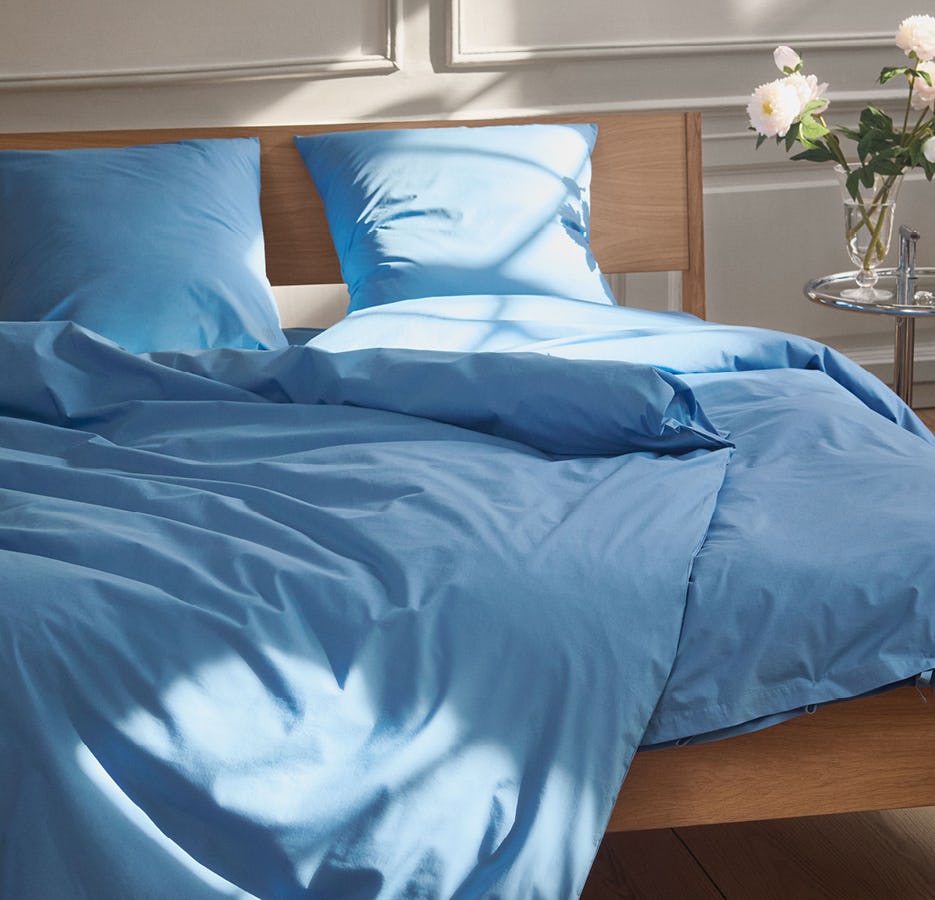 PERCALE Bed Linen Bright Blue Interior 03 935X900px
